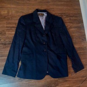 Ariat Pro Series navy blue riding jacket size women's 16R
